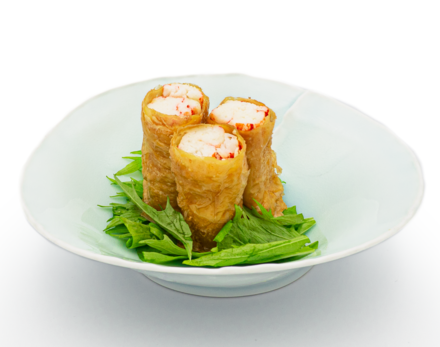 Snow Crab Yuba roll w/ Ponzu Glaze