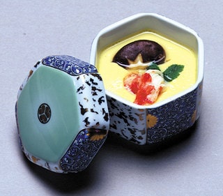 Japanese style egg custard with Crab meat (non-sweet)