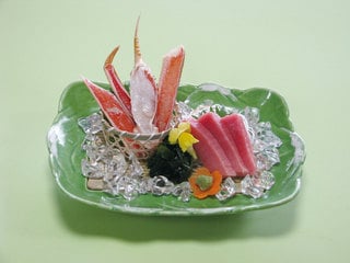 Snow Crab & TORO Tuna Sashimi