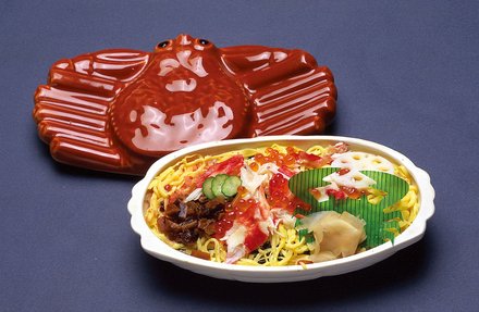 蟹肉什锦寿司饭