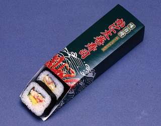 蟹肉粗捲壽司